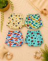 Pack of 4 | Training Snug Pants | Reusable Cloth Diapers