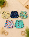 Pack of 5 | Training Snug Pants | Reusable Cloth Diapers